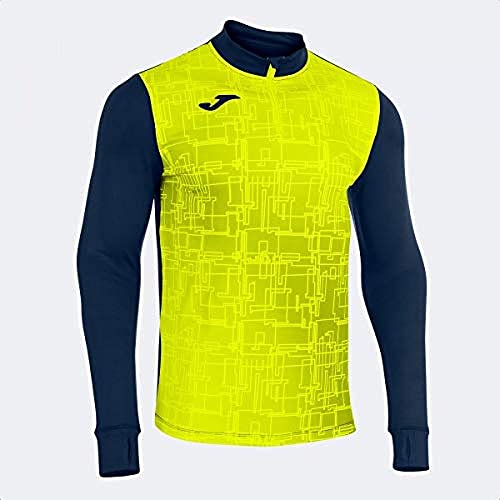 Joma Sudadera sin Capucha Élite VIII Marino Amarillo flúor