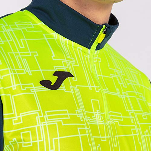 Joma Sudadera sin Capucha Élite VIII Marino Amarillo flúor