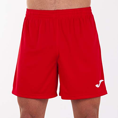 Joma Treviso Pantalones Cortos Equipamiento, Hombre, Rojo, M