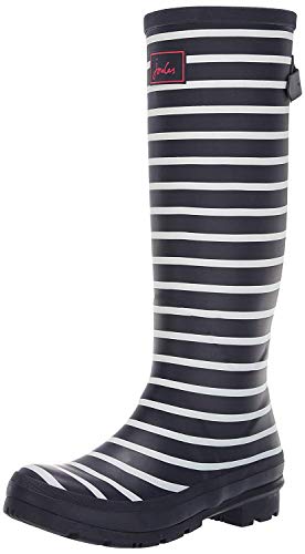 Joules Wellyprint, Botas de Agua Mujer, Azul Francesa Azul Marino Fnavstp, 39 EU