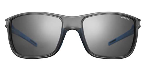 Julbo Arise, Gafas de Sol. Hombre, Negro translúcido, Azul y Negro, Talla única