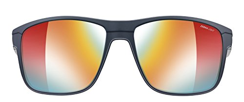 Julbo Renegade - Gafas de sol para hombre, color negro y rojo