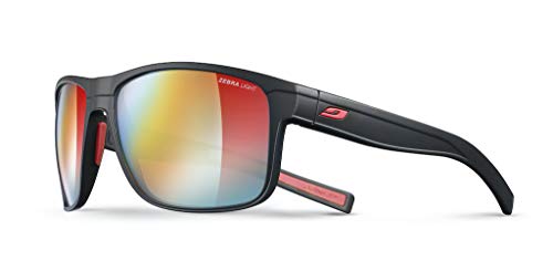 Julbo Renegade - Gafas de sol para hombre, color negro y rojo