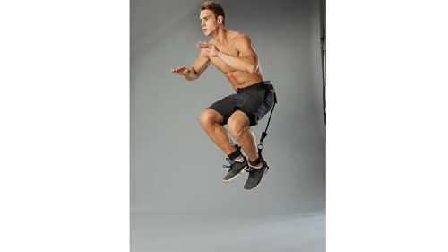 Jump Trainer. Entrenamiento Fitness En Casa, Gomas De Resistencia.Cinturon De Salto Vertical, Bandas para Fortalecer Gluteos Y Piernas, Cuerdas Elasticas para Sentadilla Y Salto