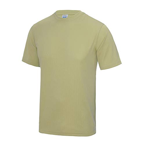 Just Cool - Camiseta lisa para hombre Beige Arena Del Desierto L