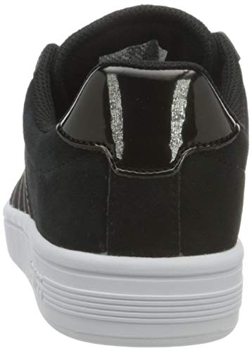 K-Swiss Court Tiebreak SDE, Zapatillas Mujer, Black White, 37 EU