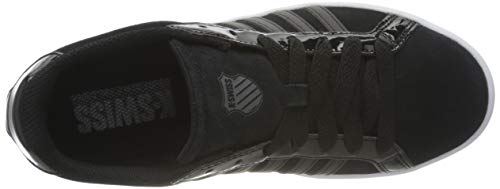 K-Swiss Court Tiebreak SDE, Zapatillas Mujer, Black White, 37 EU