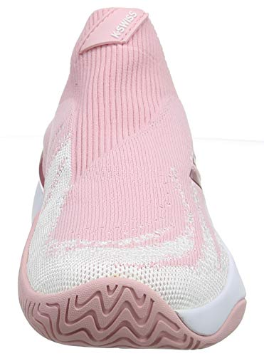 K-Swiss Performance Aero Knit, Zapatillas de Tenis Mujer, Rosa (Coral Blush/White 653M), 39 EU