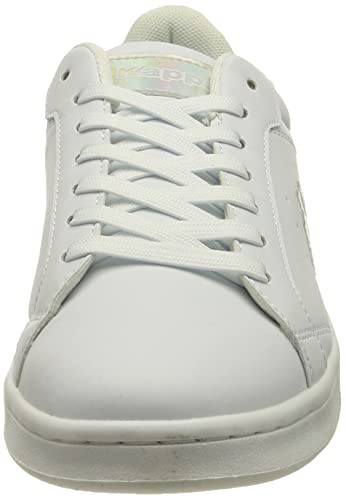 Kappa Asuka Unisex, Zapatillas para Correr de Carretera Adulto, 1017 White Multi, 40 EU