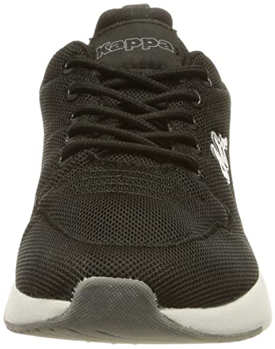 Kappa Darou Unisex, Zapatillas para Correr de Carretera Adulto, 1110 Black White, 43 EU