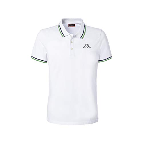 Kappa ESMO Polo, Hombre, Blanco, L