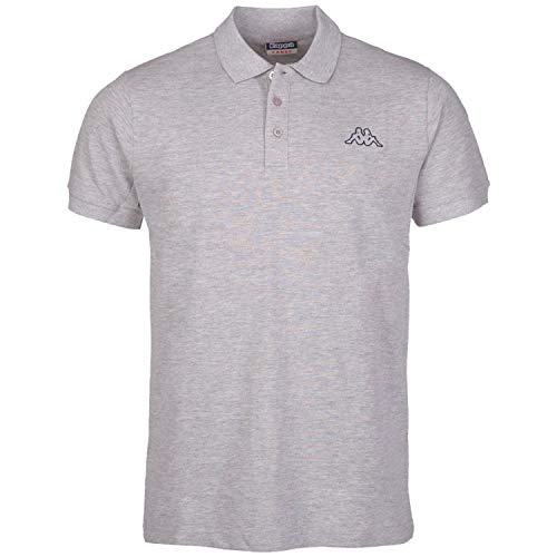 Kappa Polo Clásico Edición ZiATEC con práctica Bolsa de lavandería | Camisa de Golf básica de Mangas Cortas, Mezclas en Muchos Colores, tamaño:5XL, Color:1 x Marina