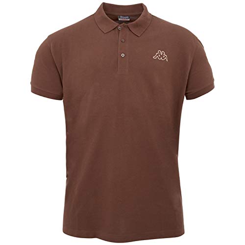 Kappa Polo Clásico Edición ZiATEC con práctica Bolsa de lavandería | Camisa de Golf básica de Mangas Cortas, Mezclas en Muchos Colores, tamaño:5XL, Color:1 x Marina