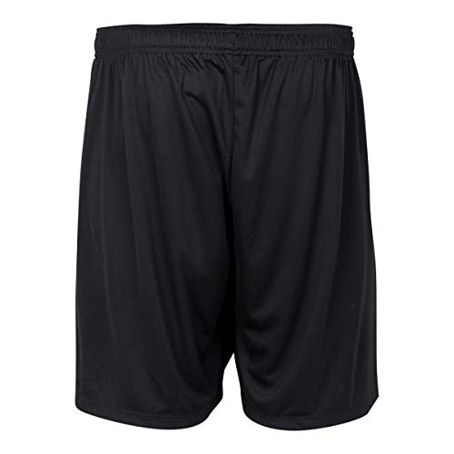 Kappa VARESO Pantalón Corto de equipación, Hombre, Negro/Blanco, M