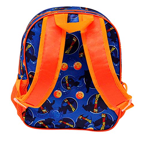 KARACTERMANIA Dragon Ball Supersayan - Mochila 3D (Pequeña) Multicolor