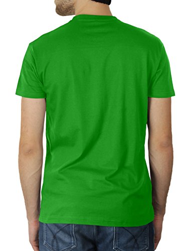 KaterLikoli - Camiseta de manga corta para hombre con diseño de médicos contra la deficiencia de cafeína Verde manzana XXL