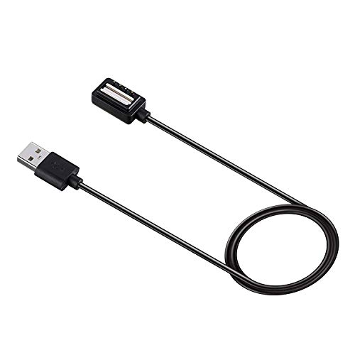 Kaxofang Cable De Potencia De Carga USB Magnético para Suunto 9/ Spartan Ultra/Spartan Ultra HR/Spartan Sport/Spartan Sport HR (3.3 Pies / 100 Cm)