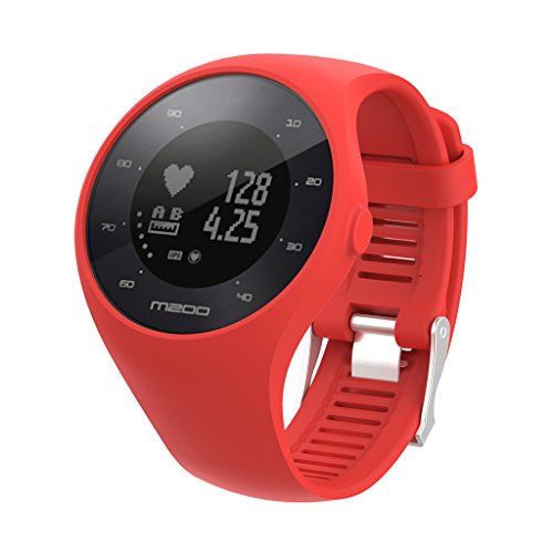 kdjsic Reemplazo de la Pulsera de la Pulsera de la Banda del Reloj del silicón para el Reloj GPS Polar M200