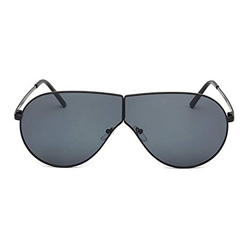 KDOAE Gafas de Sol para Mujer Unisex de Gran tamaño Gafas de Sol de Moda UV400 Gafas de Sol de conducción de conducción Beach Alquiler de Bicicletas Verano Protección UV Ligera (Color : C2)