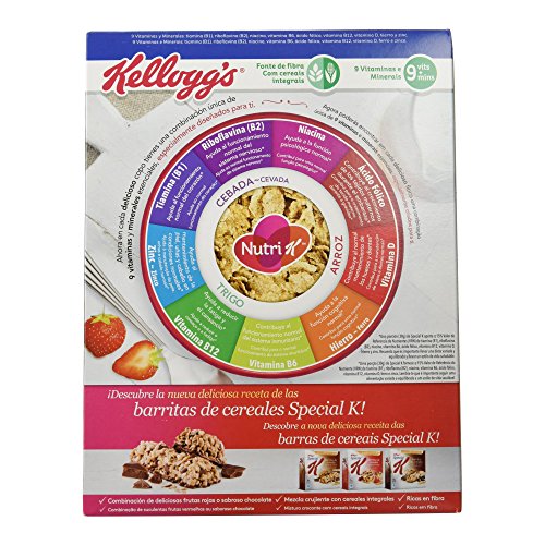 Kellogg's Special K Chocolate con Leche - Cereales de arroz, trigo integral y cebada mezclados con chocolate con leche - Paquete 375 g