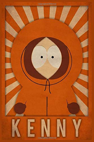 Kenny: South Park notebook, journal 100 lined pages, 6x9''