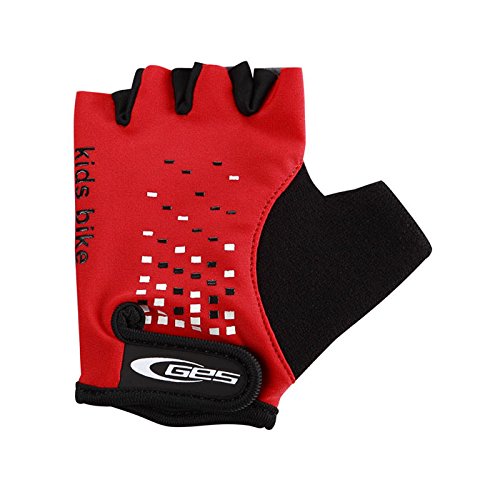 KIDSBIKE I601x2300000 Guantes Niño T-4, Rojo, Bebé-Niños