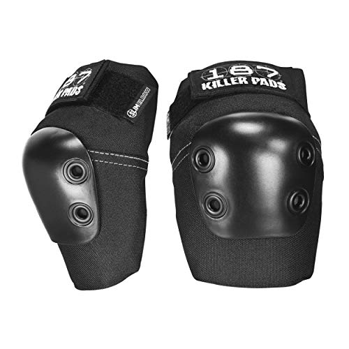 Killer Almohadillas de Seguridad Elbow Pads Slim, Negras, L, Suelo 11,11. SLIM-04