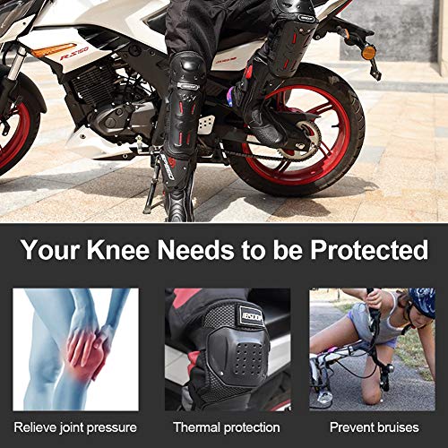 KIMISS KI03601 BSDDP BSD1002 4Pcs Coderas / Rodilleras de codo Protector de rodillera Equipo de protección para Motocross Motocicleta Ciclismo