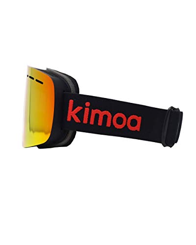 Kimoa - Gafa de Esquí Goggles Lab Azul, Adultos Unisex, Estandár