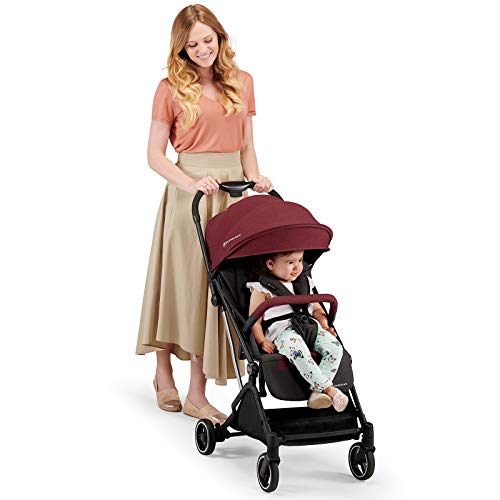 Kinderkraft Silla de Paseo Bebé INDY, Carrito, Plegable, Impermeable, Gris