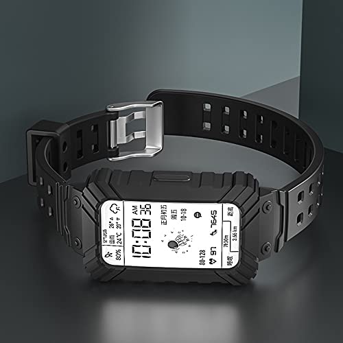 KINKUUN Correas para relojes Compatible con Honor band 6/for Huawei band 6 Pulseras de repuesto.Correa de Reloj.(Negro)