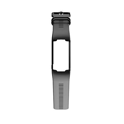 KINOEHOO Correas para relojes Compatible con Polar A360 A370 Pulseras de repuesto.Correas para relojesde siliCompatible cona.(Negro)