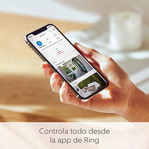 Kit de 5 piezas Ring Alarm de Amazon (2.ª generación) | Sistema de seguridad para el hogar compatible con Alexa y con vigilancia asistida opcional, sin compromisos a largo plazo