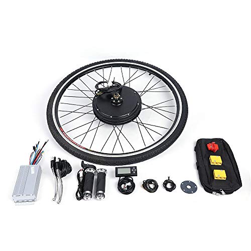 Kit de conversión para bicicleta eléctrica de 28 pulgadas, 36 V, 500 W, LCD delantera