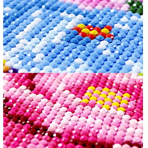 Kit de pintura de arte de diamantes DIY pavo real 5d mosaico de diamantes imagen abstracta de diamantes de imitación regalo hecho a mano pintura de diamantes A4 40x50cm