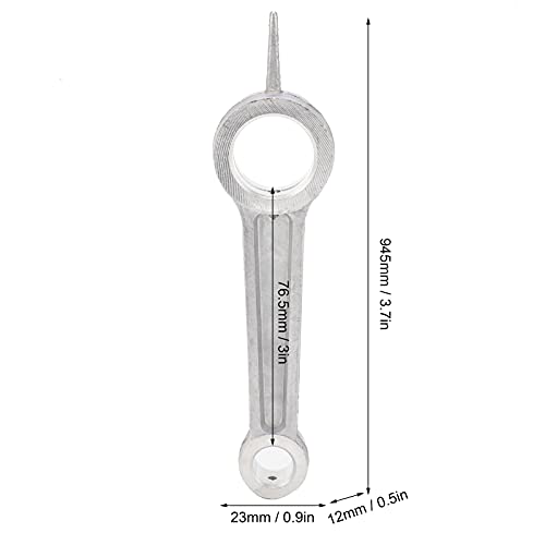 Kit De Varilla De Conexión 12x23x94mm Varilla De Empuje De Doble Orificio Cigüeñal Aluminio Fundido Punta Cónica Bomba Neumática Pistón Accesorios Para Compresor De Aire