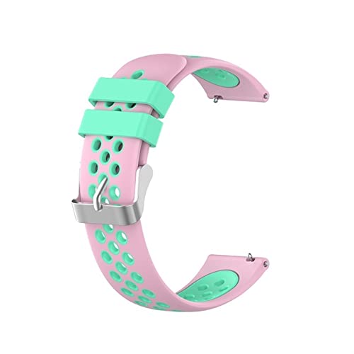 KKFA Moda Suave de Silicona a Prueba de Agua Correa de muñeca para Garmin Vivoactive 3 Vivoactive3 Música Vivomove 3 Pulsera de Colores (Color : 9, Size : Vivoactive 3 Music)