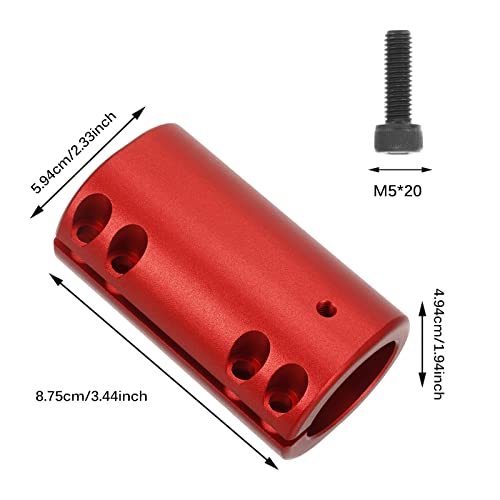 Konesky Soporte plegable Scoote para scooter Xiaomi M365 / m365 Pro, soporte de aleación de acero de alta densidad Mijia 365, accesorio rojo