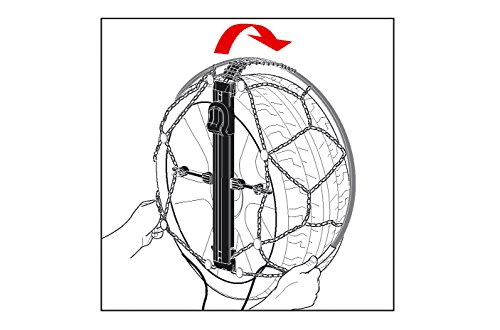KÖNIG EASY-FIT SUV 245 Cadenas para la nieve, set de 2