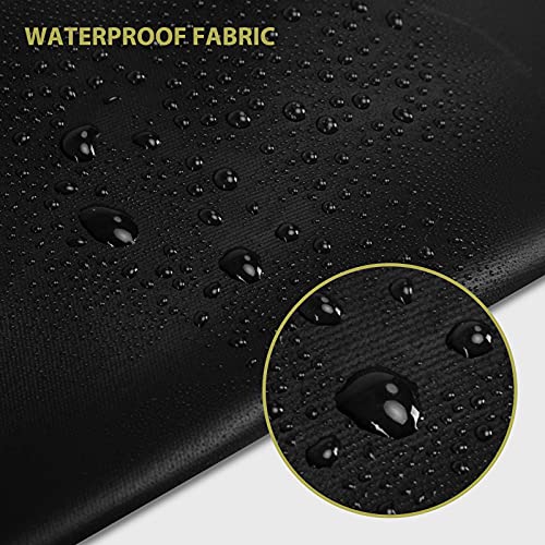 Kovshuiwe Funda para Silla Plegable para Exteriores,Fundas Plegables para Tumbona,420D Oxford Tela Impermeable Anti-UV Cubierta,Impermeable,Funda para Tumbona De Jardín Exterior Anti-UV(96x84 cm)