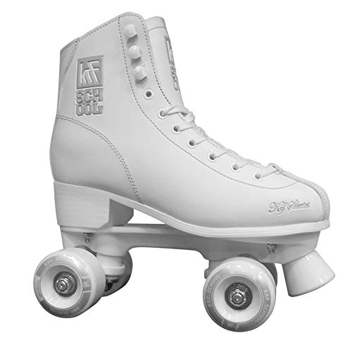 KRF The New Urban Concept Des KRF Patin Roller School PPH, Unisex niños, Blanco (Blanco), 28