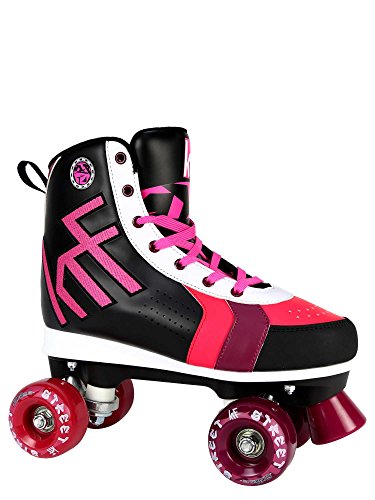 KRF The New Urban Concept Street Patines Paralelo 4 Ruedas, Rosa, 38