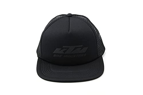 KTM Factory Team - Gorra de malla para camionero, color negro