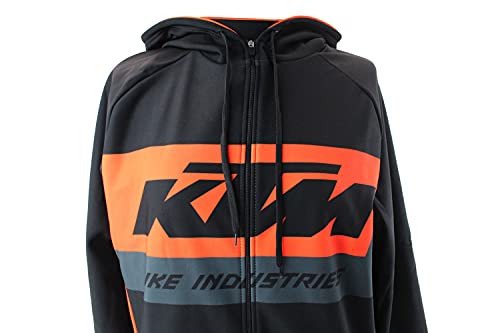 KTM Factory Team - Sudadera con capucha negro / naranja L