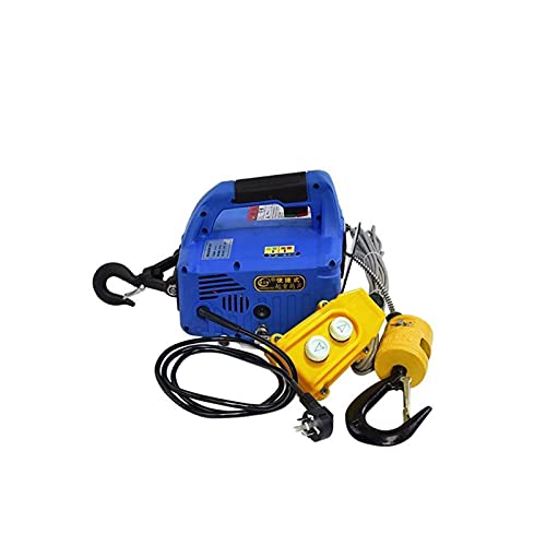 Kwent Polipasto eléctrico 30 0KG PUSEO ELÉCTRICO PORTÁTIL CANCHA ELÉCTRICO ELÉCTRICO CUERZO DE Acero DE Acero POTENCIO DE LOJO 220V / 110 V Garaje Auto Shop Overhead Lift