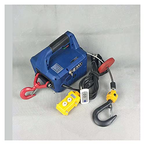 Kwent Polipasto eléctrico 30 0KG PUSEO ELÉCTRICO PORTÁTIL CANCHA ELÉCTRICO ELÉCTRICO CUERZO DE Acero DE Acero POTENCIO DE LOJO 220V / 110 V Garaje Auto Shop Overhead Lift