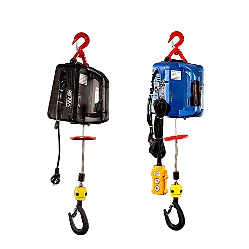 Kwent Polipasto eléctrico 30 0KG PUSEO ELÉCTRICO PORTÁTIL CANCHA ELÉCTRICO ELÉCTRICO CUERZO DE Acero DE Acero POTENCIO DE LOJO 220V / 110 V Garaje Auto Shop Overhead Lift