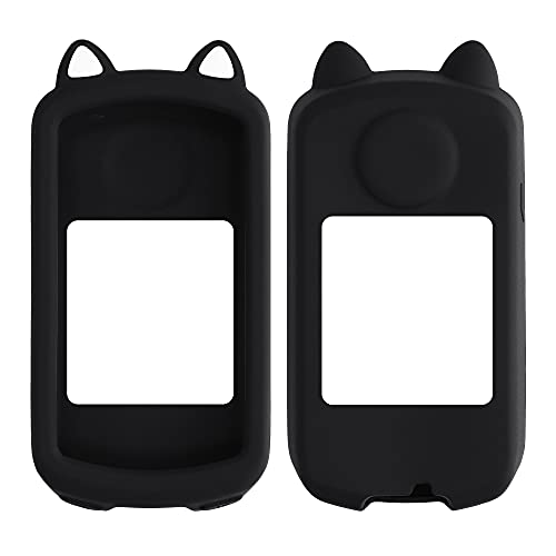 kwmobile Funda Compatible con Garmin Edge 1030/1030 Plus - Carcasa de Suave Silicona para GPS de Bicicleta - con Gato