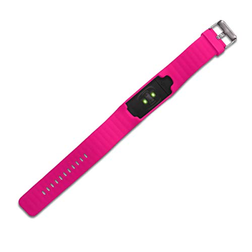 kwmobile Pulsera Compatible con Polar A360 / A370 - Correa para Reloj Inteligente Silicona TPU Rosa Fucsia