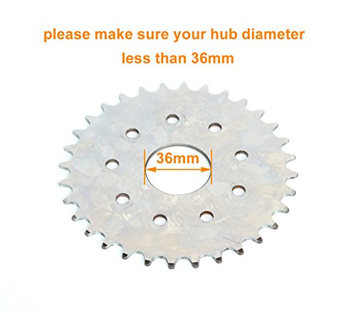 L-faster 24V36V250W Electric Conversion Kit for Common Bike Left Chain Drive Customized for Electric Geared Bicycle Derailleur(Thumb Kit)